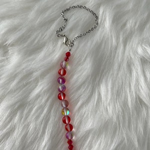 Red Catholic Decade Rosary, Catholic gift, Mini Rosary, Car Rosary, Pocket Rosary, One Decade Rosary, Gift for Her, Gift for Him