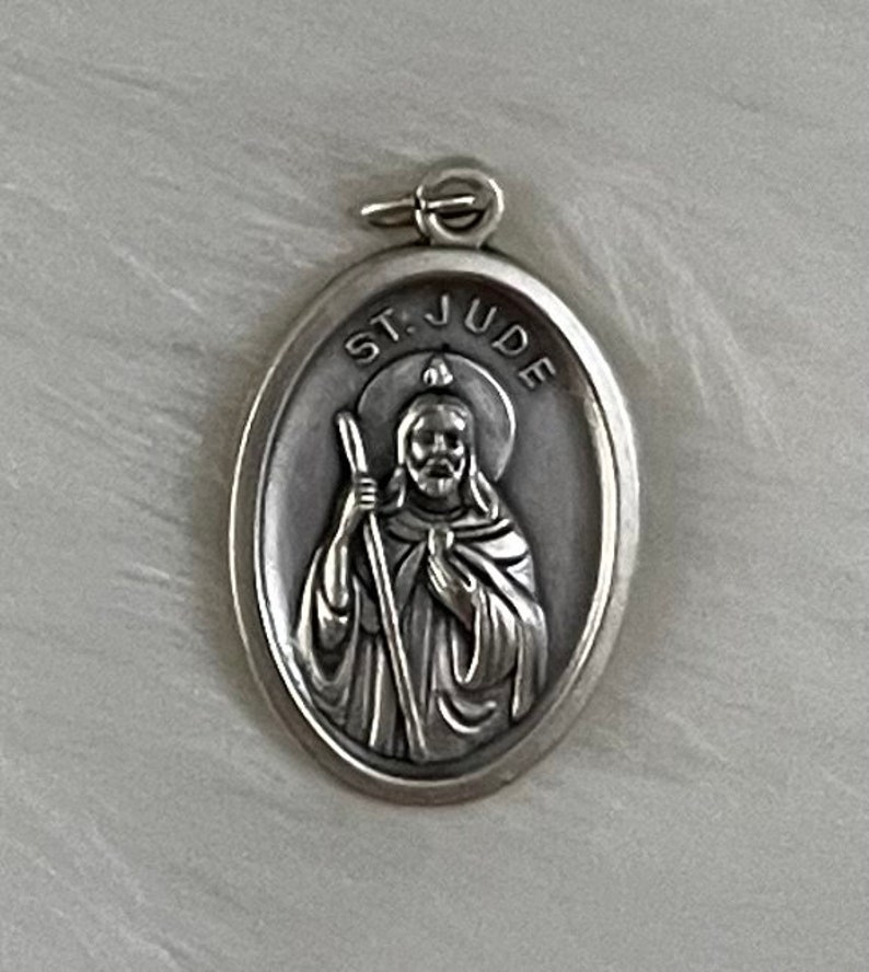 Saint Jude Medal Patron Saint of Lost Causes Patron Saint of - Etsy