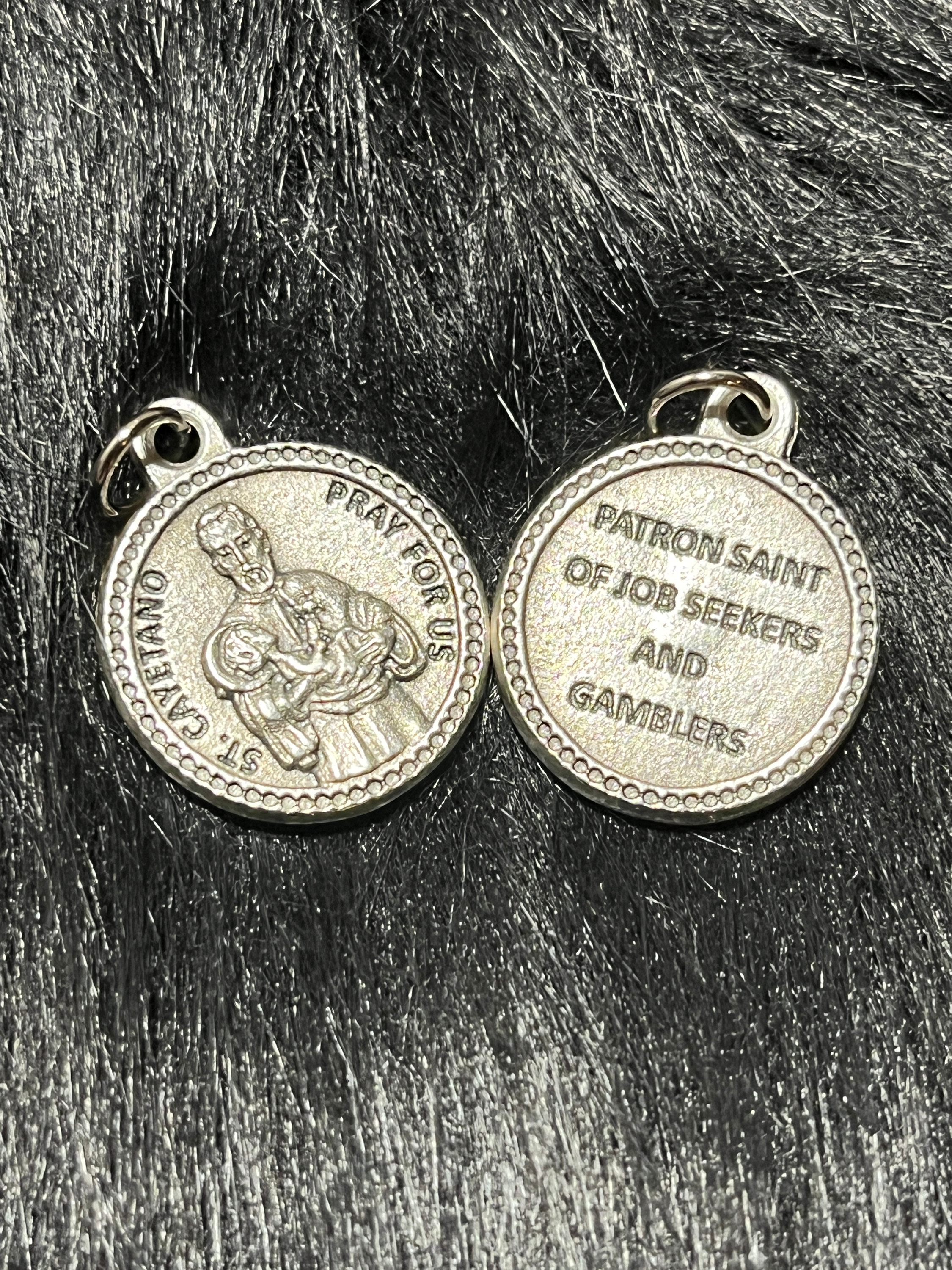 Saint Cayetano cajetan, St Cayetano Medal, Patron of Job Seekers, Patron of Gamblers, Patron of