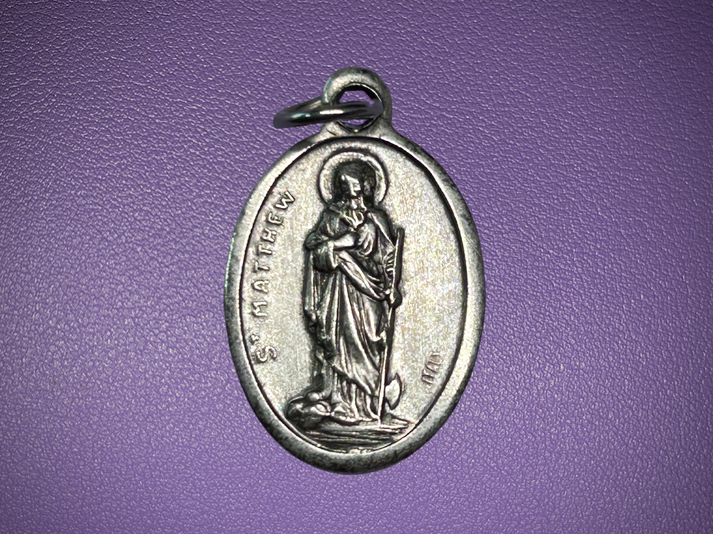 Saint Matthew Medal - Etsy Canada