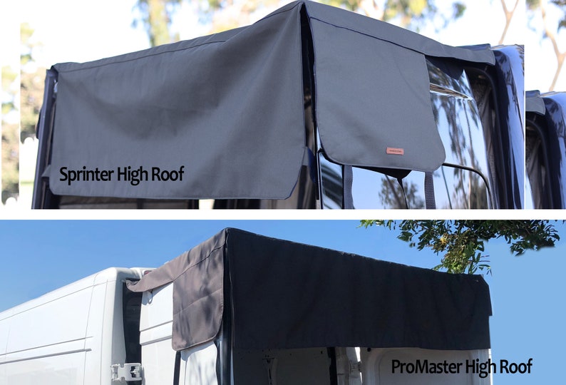 Rear Door Awning for Highroof Vans Mercedes Sprinter Ford Etsy