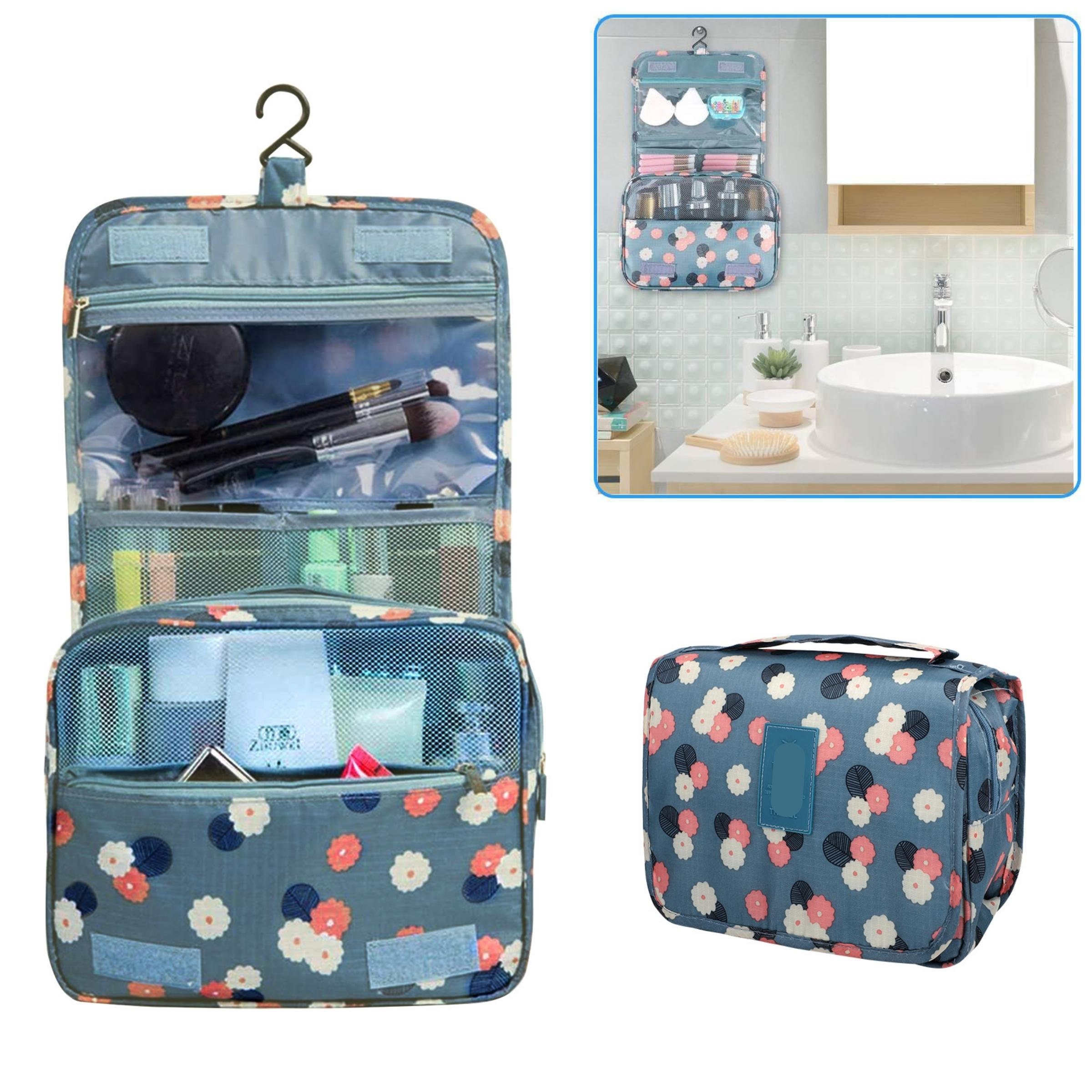 業界No.1 Hanging Travel Toiletry Bag Waterresistant Makeup Cosmetic Case