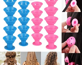 40 Pieces Magic Soft Silicone Curlers Set 2 Colors Hair - Etsy 40 Pieces Magic Soft Silicone Curlers Set 2 Colors Hair - Etsy