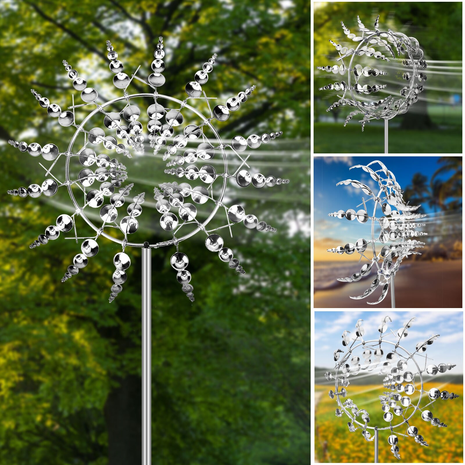 Unique Wind Spinner Dual Direction for Patio Lawn & Etsy
