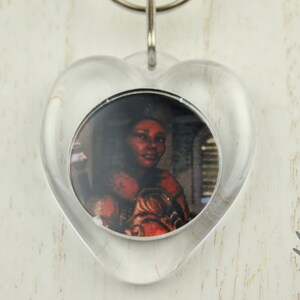 Madame Vivienne Heart Keychain