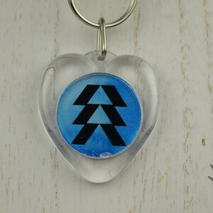 Hunter Heart Keychain