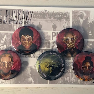 5 Pack Dragon Age Buttons - 1.5&#39;&#39; Pack #6 (Inquisition L.I. Keep Pack)