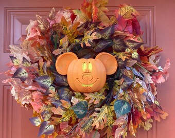 Mickey Halloween Wreath