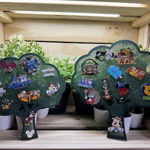 Pin Board (Tree), Enamel Pin Board, 3D Printed Pin Display, Pin Display, More Colors & Shapes in Shop!