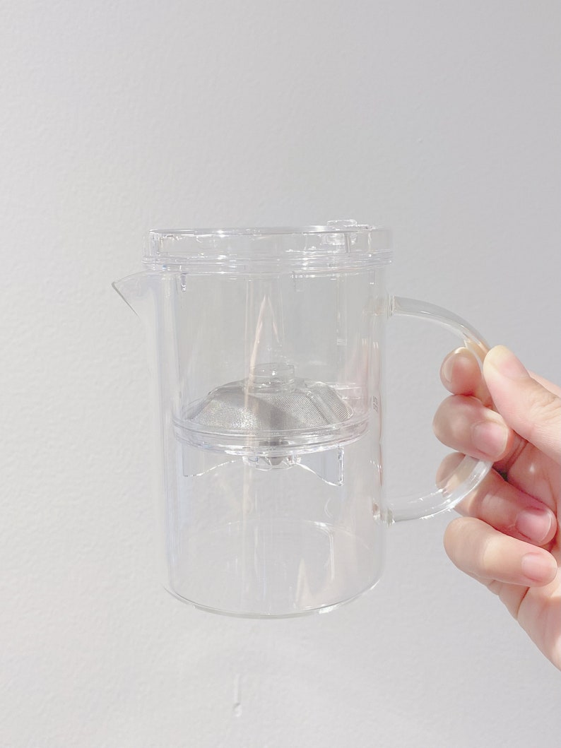 Viral Teapot Maker Glass Teapot With Infusion Time Control Function