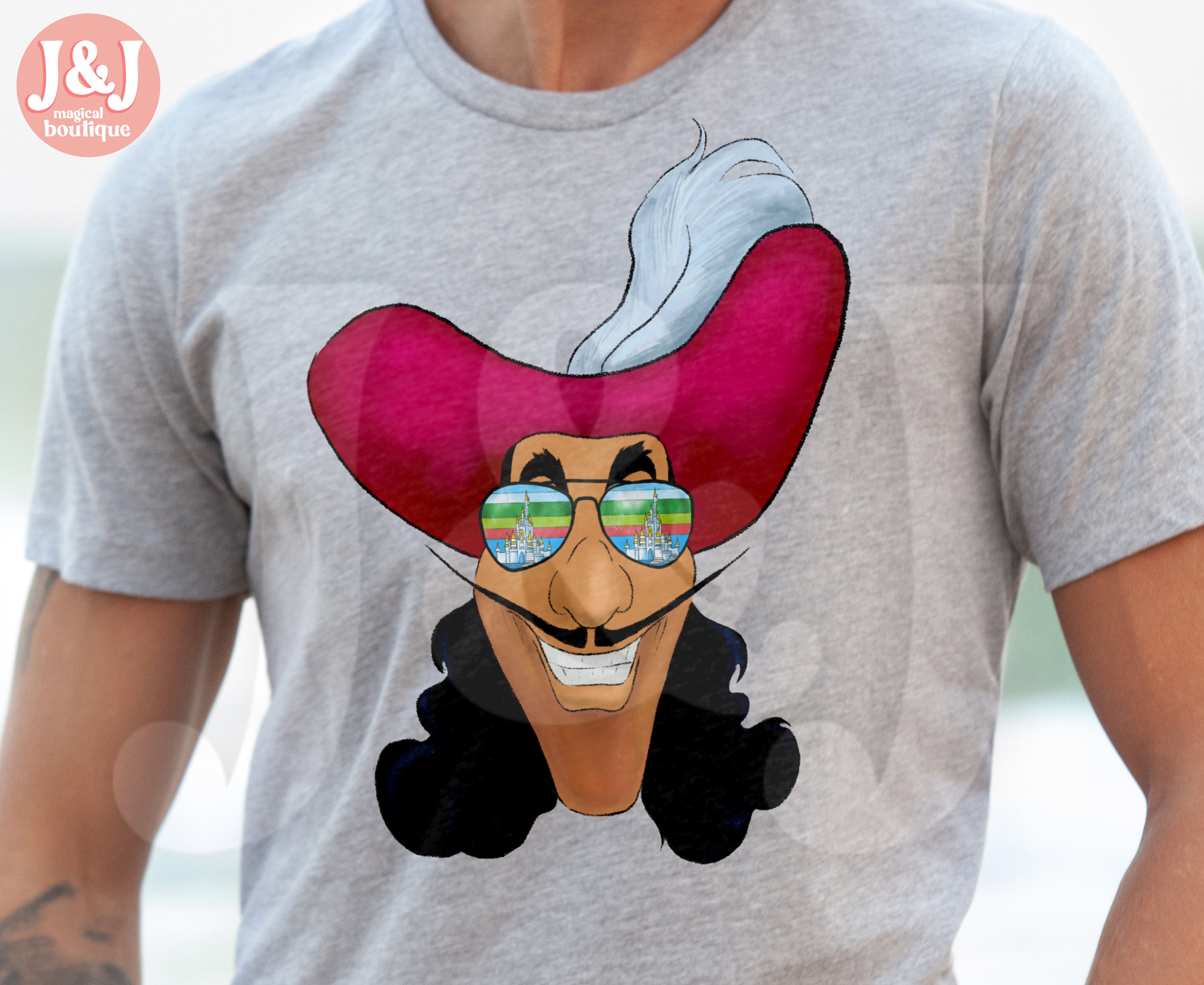 Captain Hook Halloween Costume Shirt - Nouvette