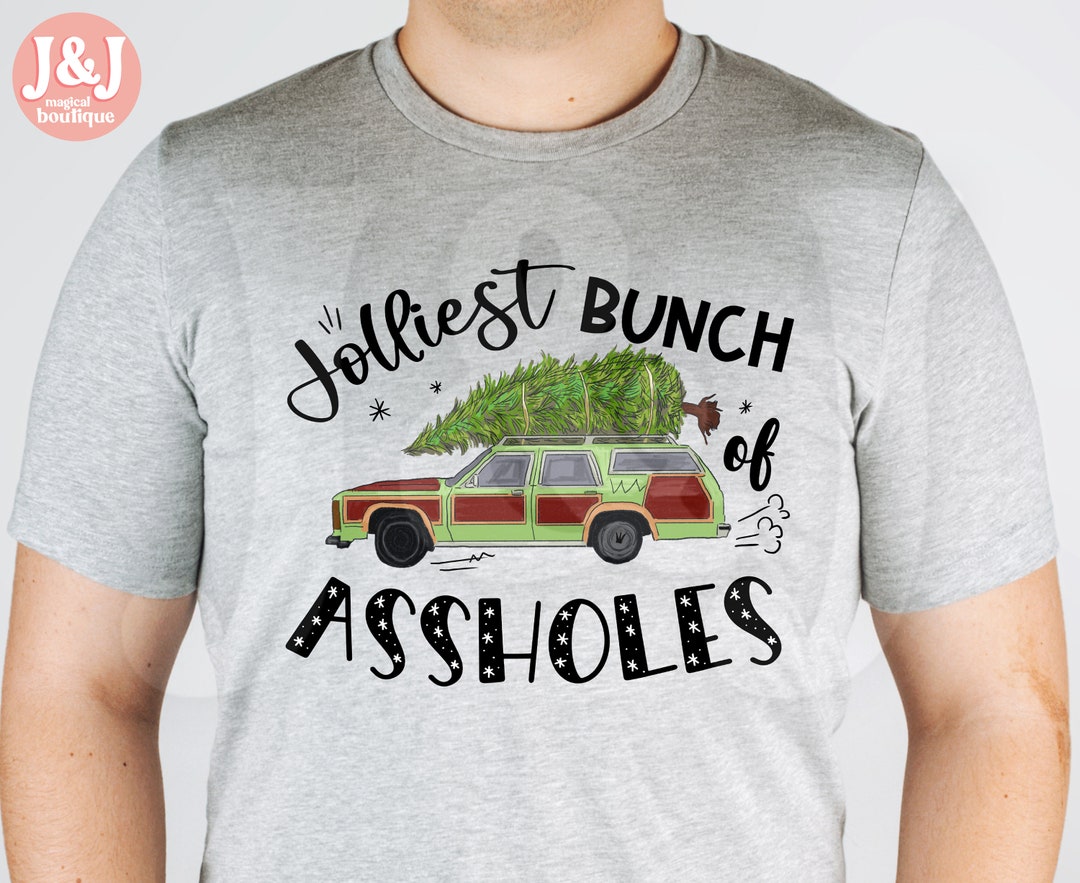 Jolliest Bunch Clark Family Vacation Ugly Christmas Party Christmas ...