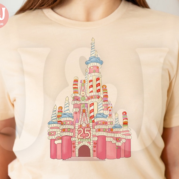 Disney 25th Anniversary Shirt - Disney Watercolor Theme Park Shirt - Girls - Watercolor Theme Park Shirts - Family Theme Park Shirts
