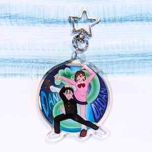 Dandadan Acrylic Keychain (Okarun Momo)