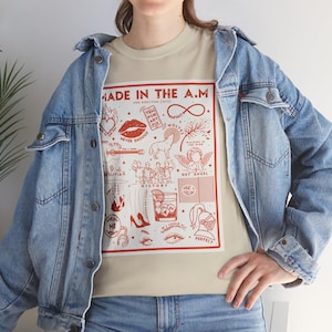 One Direction &quot;&quot;Made in the AM&quot;&quot; Shirt, Band T-Shirt, Musik-Liebhaber Geschenk, 1D Merch, Grafik T-Shirt.&quot;