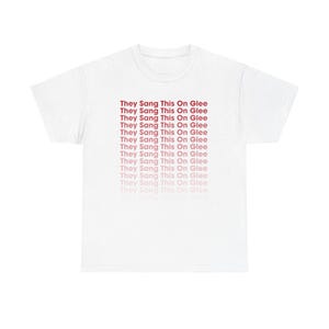 Glee Logo T-shirt, Unisex Tee, Musical TV Series Shirt, Gleek Fashion Top