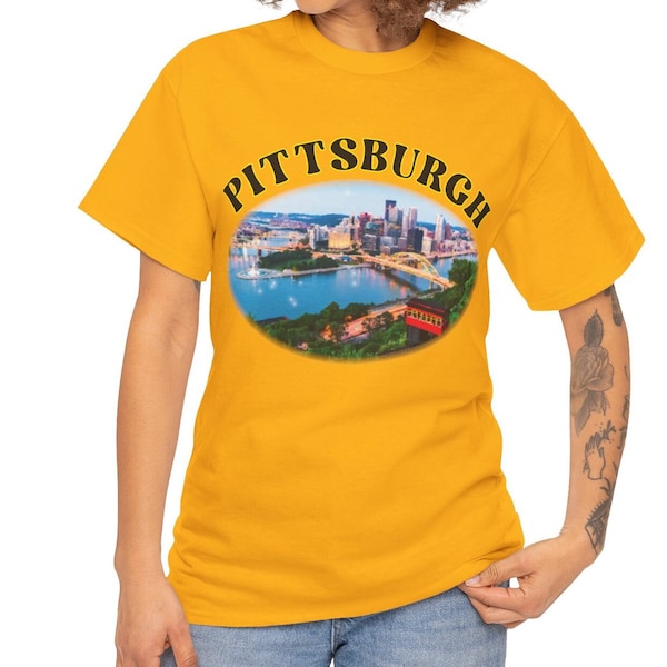 Vintage Pittsburgh T-shirt, T-shirt 412, Retro Steel City-shirt, Pittsburgh PA-cadeau