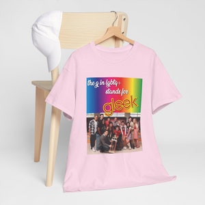 Glee LGBT TShirt, Rainbow Pride Shirt, Colorful LGBTQ+ Shirt, Unisex TShirtPullover, Pride Parade Apparel