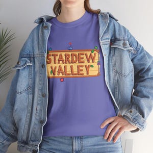 Stardew Valley Shirt, Video Game Tee, Gamer Gift, Farming Game Shirt, Graphic Tee, Gaming T-shirt