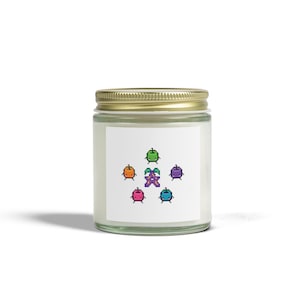 Stardew Valley Kerze, gemütliche Gaming Kerze, von Videospielen inspiriert, entspannende Kerze, Gamer Geschenk, Stardew Decor, Geschenk für Gamer