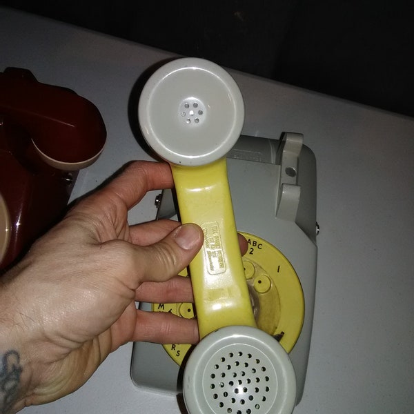 Green Rotary Phone Etsy