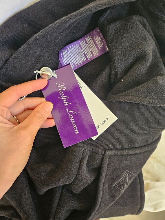 Ralph Lauren collection purple label black cotton… - image 7