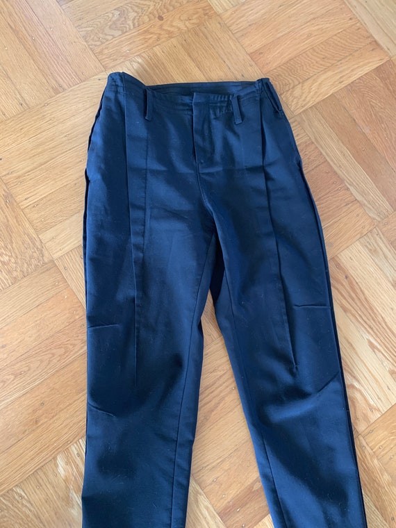 Jnby black wool pants trousers - image 2