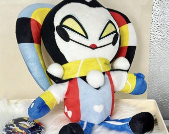 Fizzarolli Themed Gift Box  （30cm Plush+Pin+Keychain），Inspiration Game Merch，Collectible Anime toys