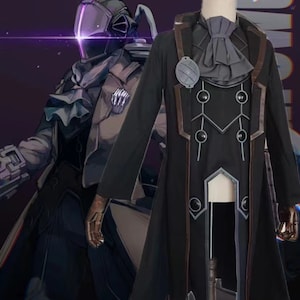 Made in Abyss Cosplay Costume, Custom Long Trench Coat Cosplay Suit