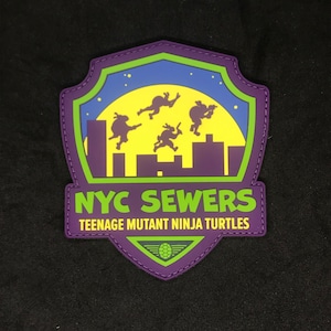 Teenage Mutant Ninja Turtles National Park Patch, TMNT