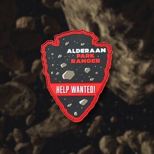 Alderaan Park Ranger PVC Patch