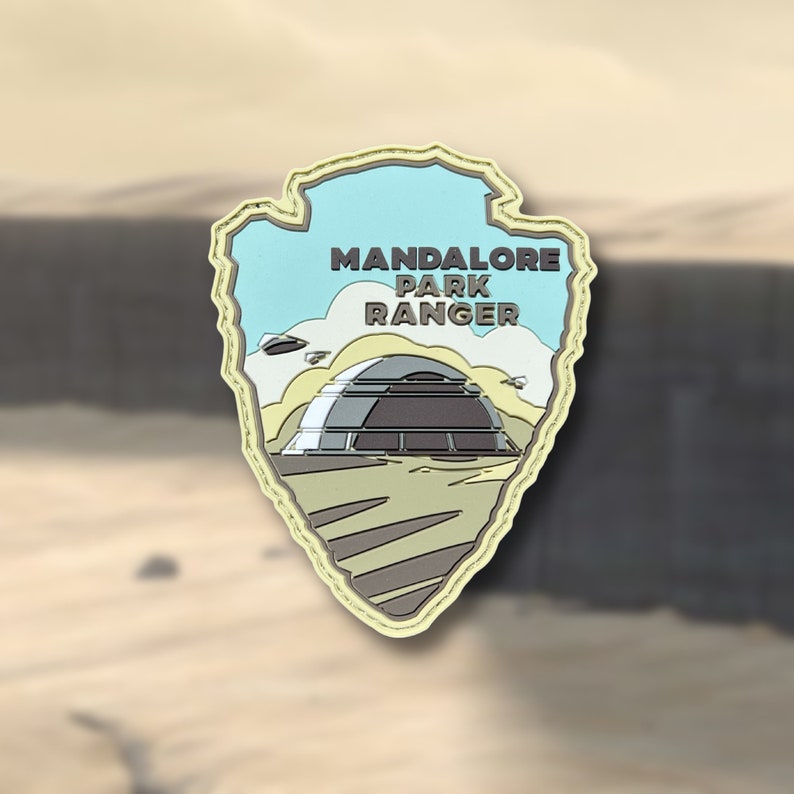 Mandalore Park Ranger PVC Patch