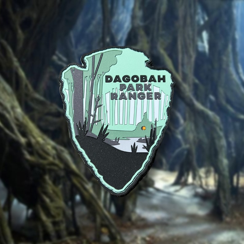 Dagobah Park Ranger PVC Patch