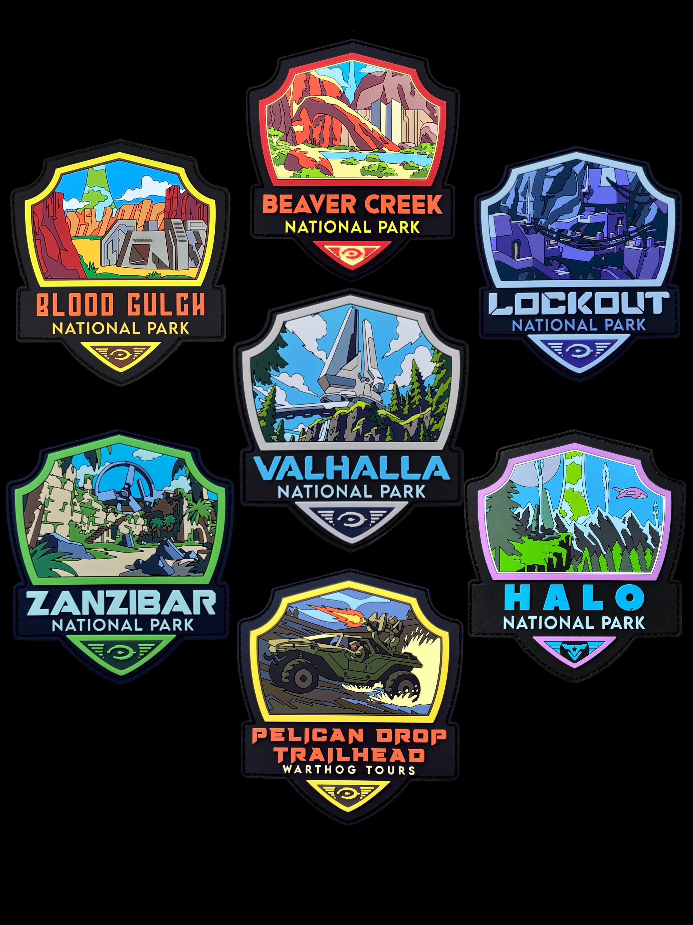 Halo Game Embroidery - Etsy