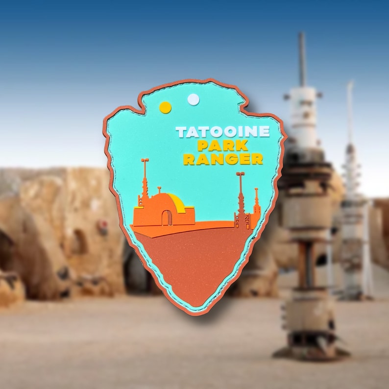 Tatooine Park Ranger PVC Patch