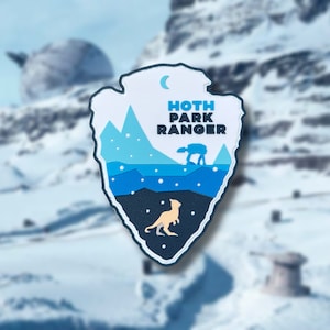 Hoth Park Ranger PVC Patch