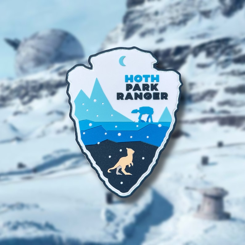 Hoth Park Ranger PVC Patch