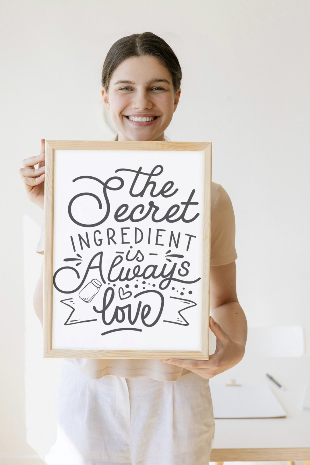 The Secret Ingredient is Always Love Svg Family Lov Sign Svg Etsy