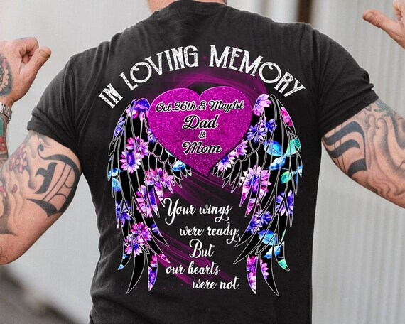 Personalized in Loving Memory Shirt Loss of Loved One Shirt - Etsy
