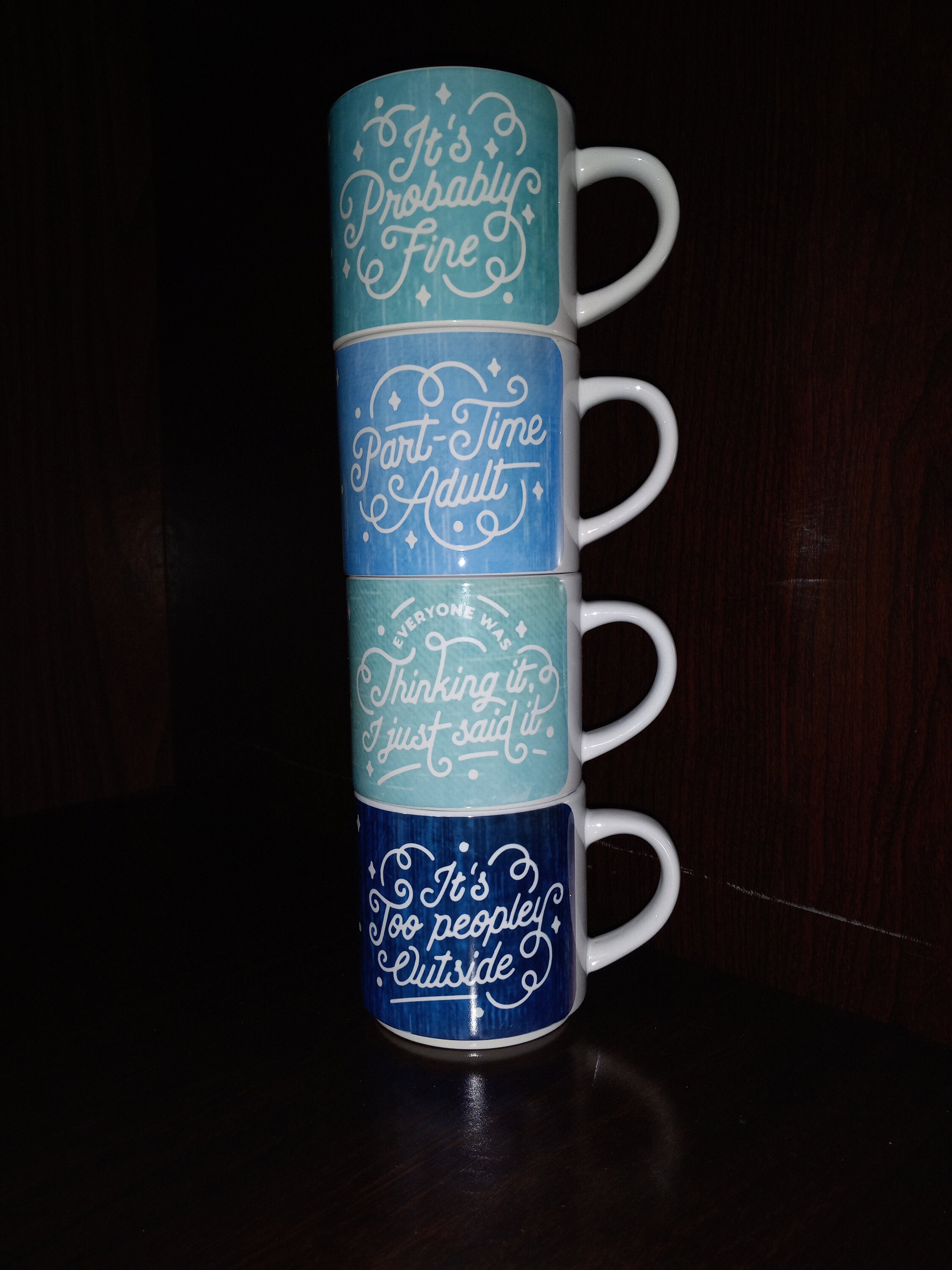 Stackable Mug Set Etsy