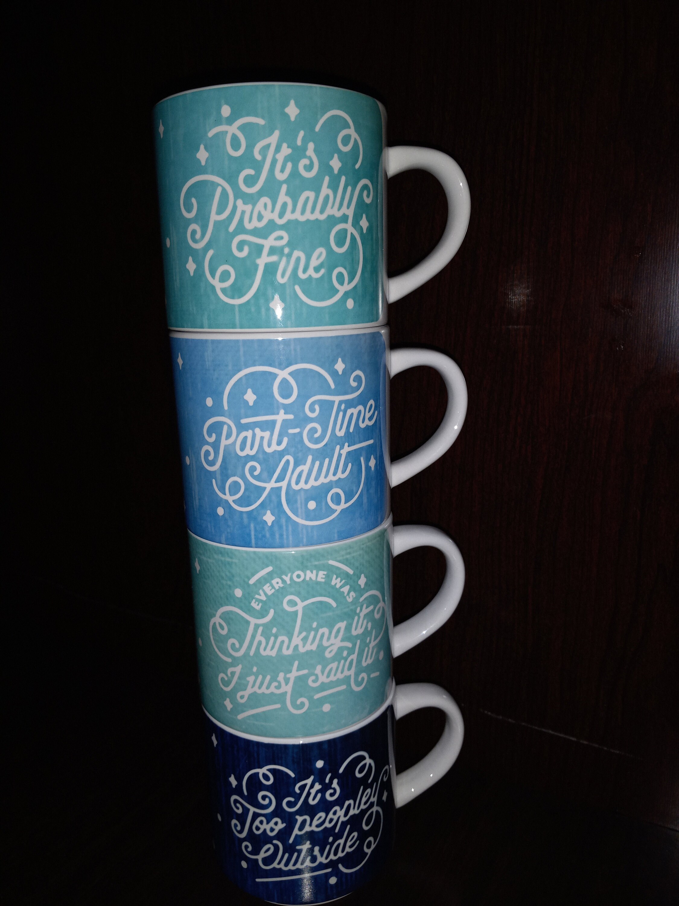 Stackable Mug Set Etsy