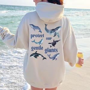 Whales Orcas Humpback Whale Oceancore Ecology Hawaii Sweatshirt Whale Sweatshirt Orca Sweatshirt Respect The Locals Coconut Girl Ocean Gifts