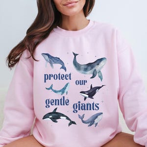 Whales Orcas Humpback Whale Oceancore Ecology Hawaii Sweatshirt Whale Sweatshirt Orca Sweatshirt Respect The Locals Coconut Girl Ocean Gifts
