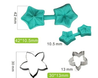 Cake Chocolate  Flowers Sugar Art Mold Baking Mould Silicone Fondant