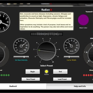 RadionX - Powerful Remote / Distance Healing Software. Uses Chakras and Color Therapy. For Windows PCs. Easy to use! 20% off today!