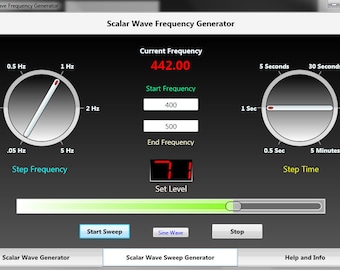 Scalar Wave Generator - Generate mysterious Scalar Waves with this program! For Windows PCs