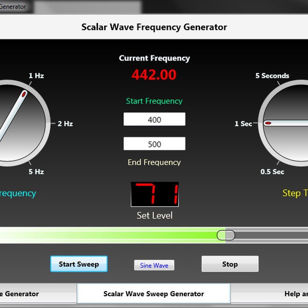 Generatore di onde scalari: genera misteriose onde scalari con questo programma! Per PC Windows