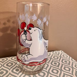1999 Polar Bear Coca-Cola Collectors Glass