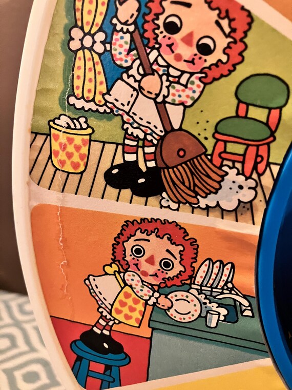 SUPER RARE Vintage 1974 Mattel, Raggedy Ann Andy Doll, See Say