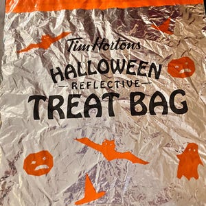 2005, Tim Hortons Halloween Reflective Treat Bag